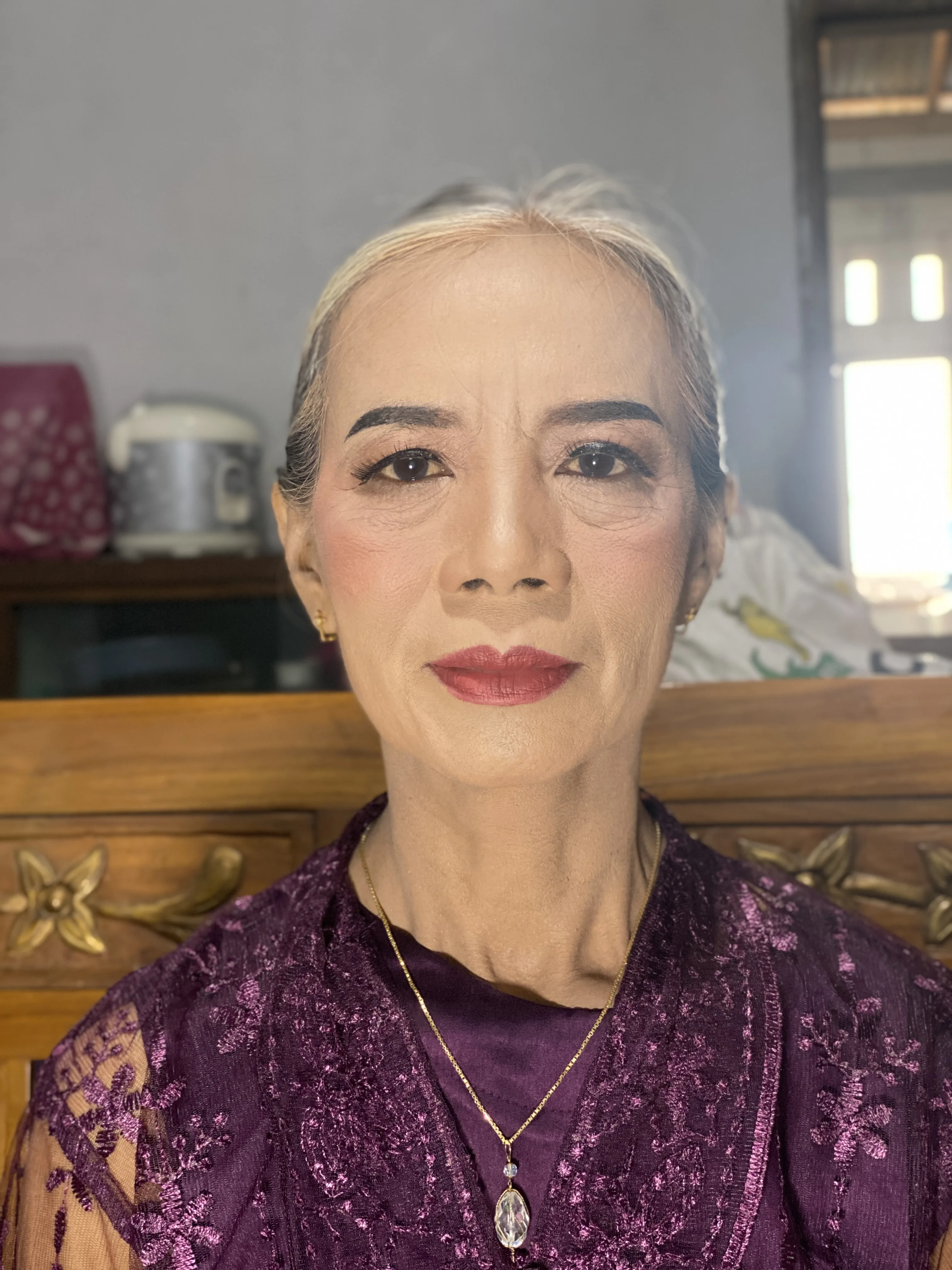 Mature makeup — natural graceful glow