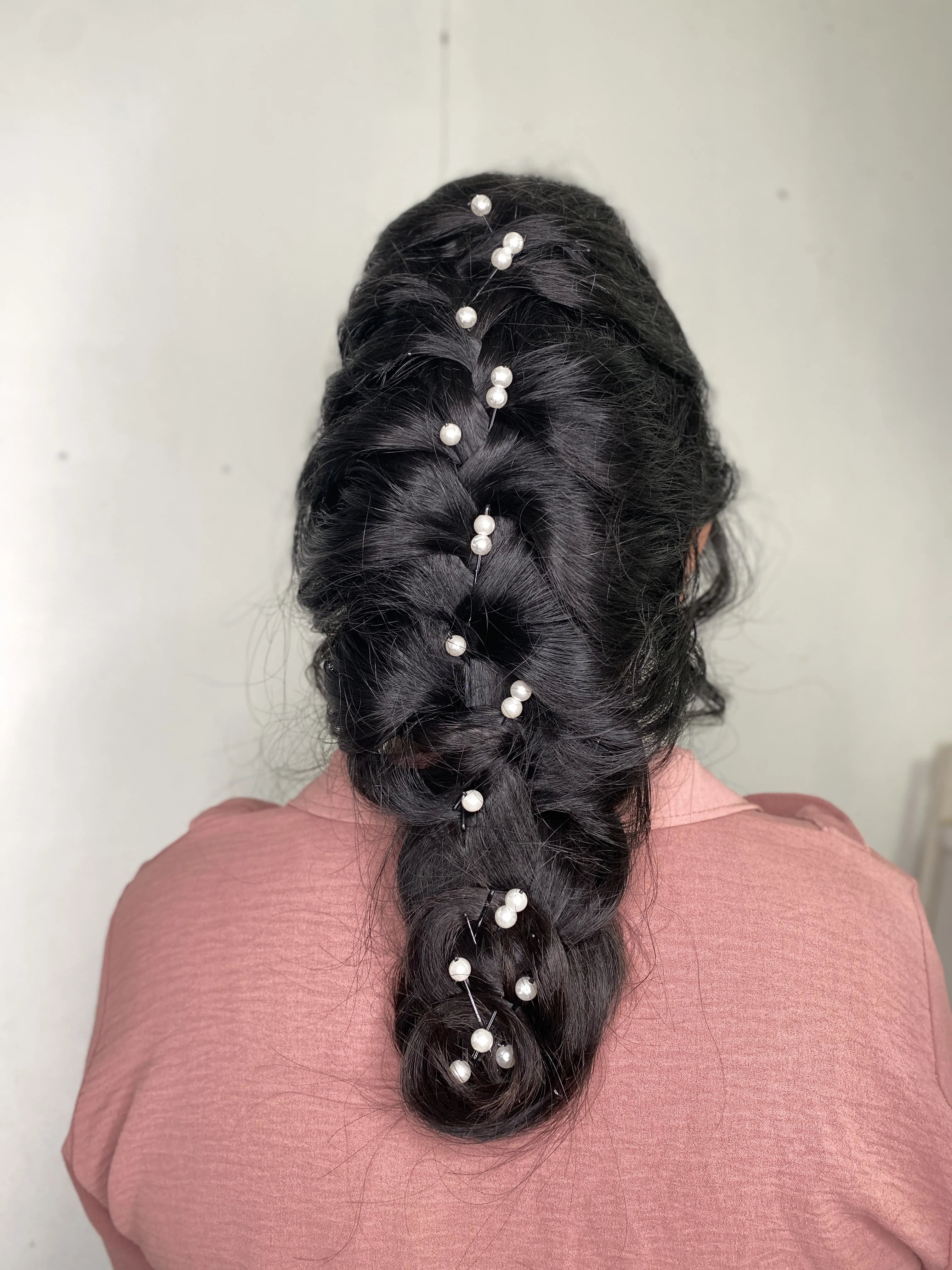 Mermaid hairdo — fantasy inspired updo