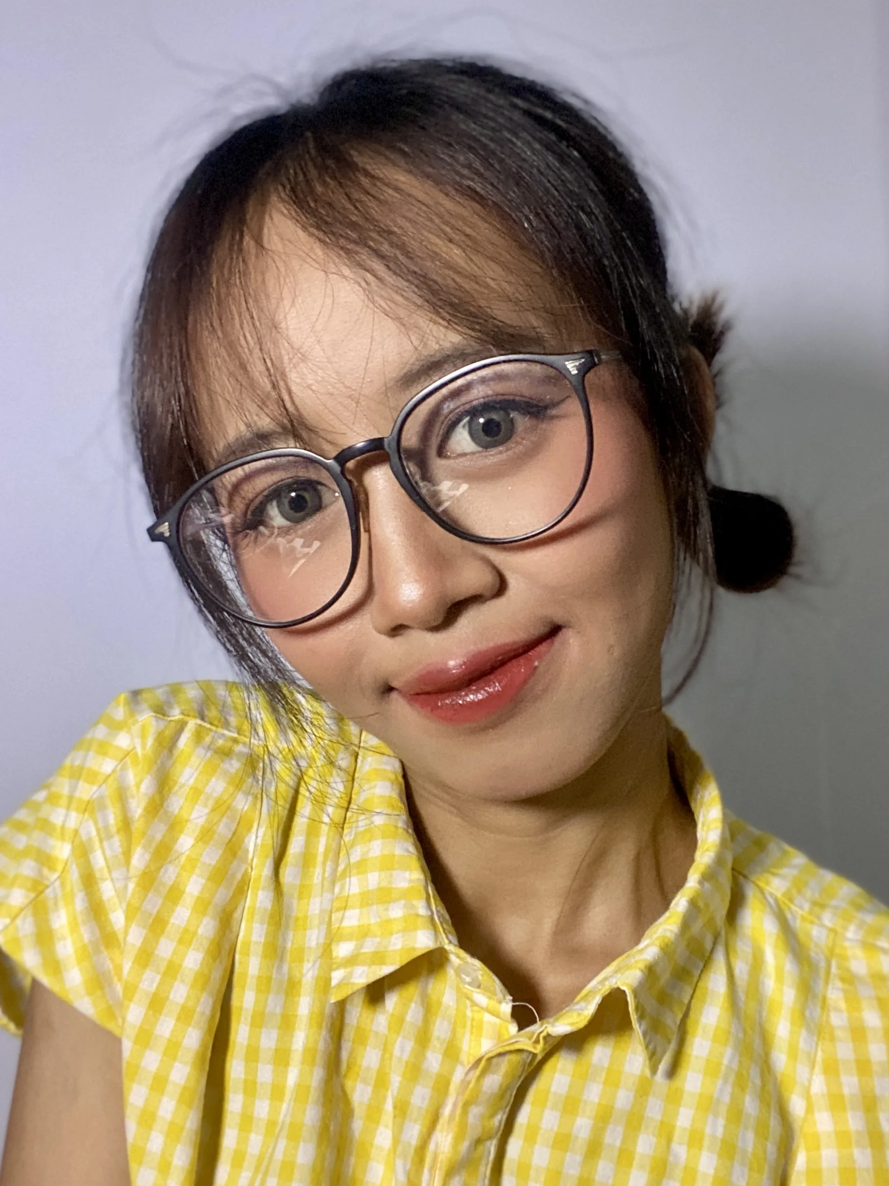 Pinkish makeup — rosy romantic look